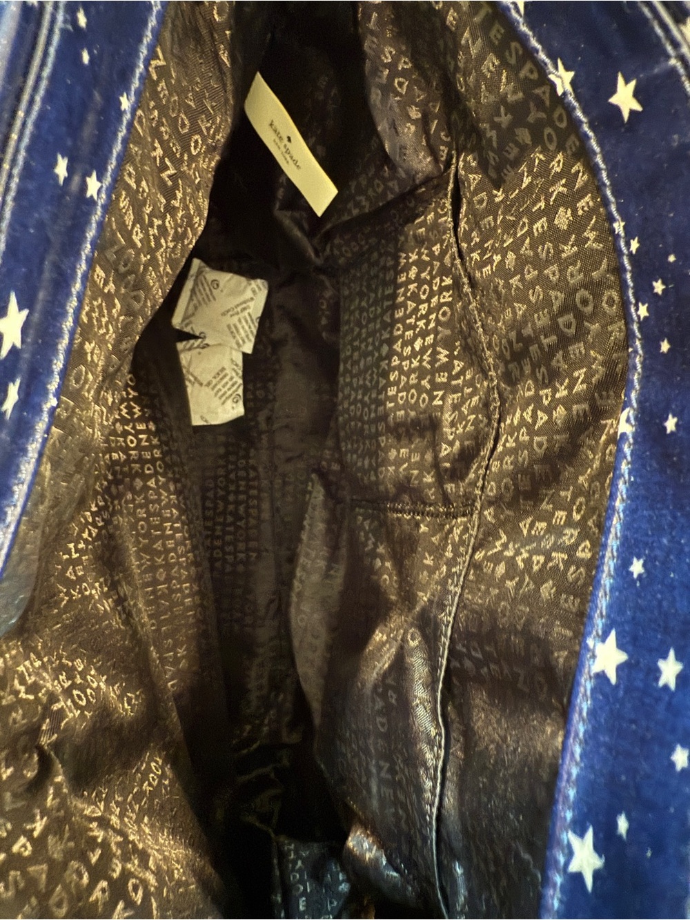 Kate Spade Blue Starry Tote - Picture 5 of 5